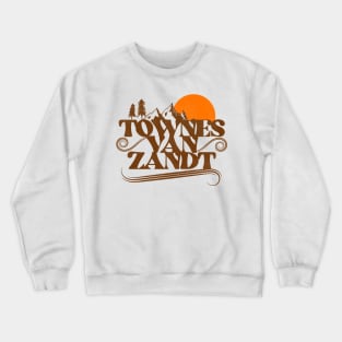 Townes Van Zandt Rising Sun Crewneck Sweatshirt